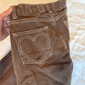 Brown Jeans 🤎 at back